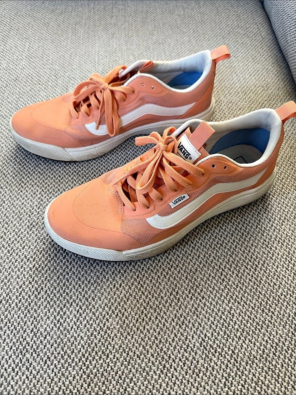 Vans UltraRange Rapidweld Old Skool Sneakers Orange & White US 10.5